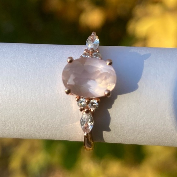 Rose Quartz Ring - Picture 10 of 14